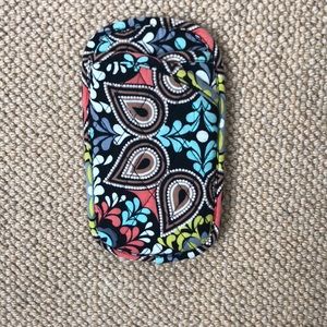 Vera Bradley glass case.
